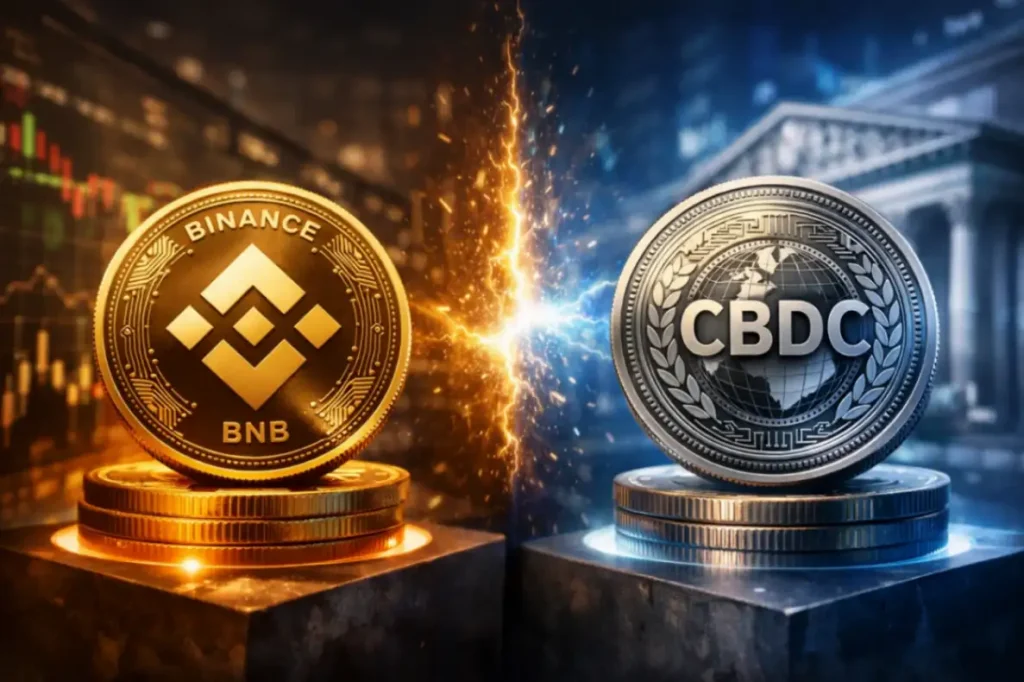 BNB против CBDC: конкуренция частных и государственных цифровых валют BNB против CBDC: конкуренция частных и государственных цифровых валют